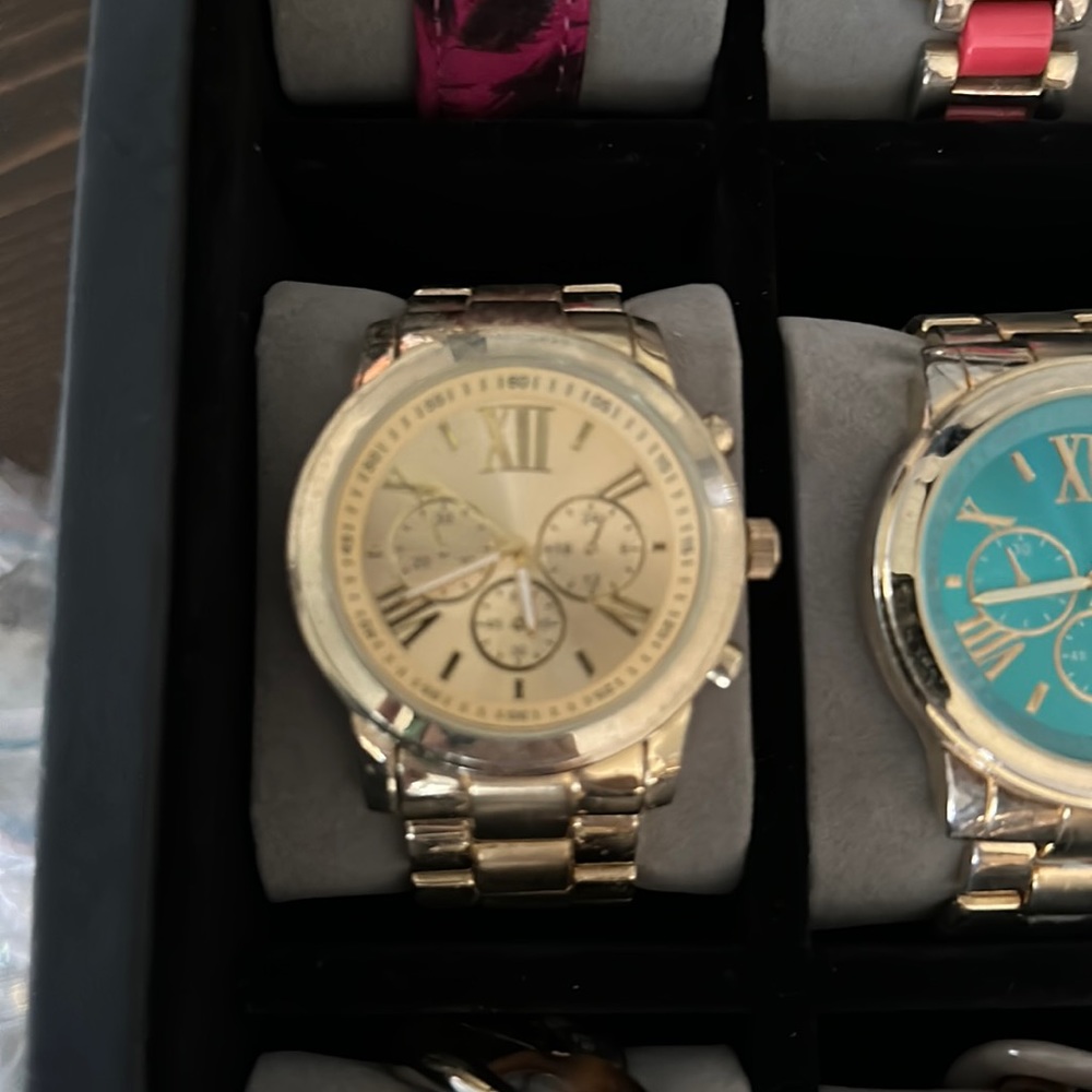 Gold watch